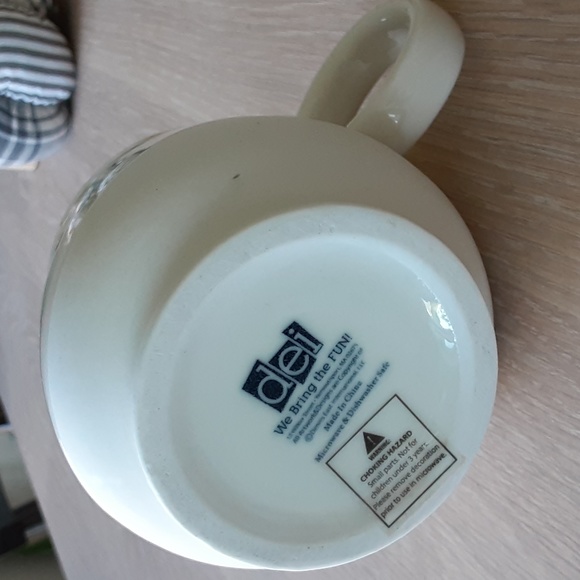 You Melt My Heart Typewriter Font Embossed Red Heart Dennis East Design 16 oz - Picture 6 of 7